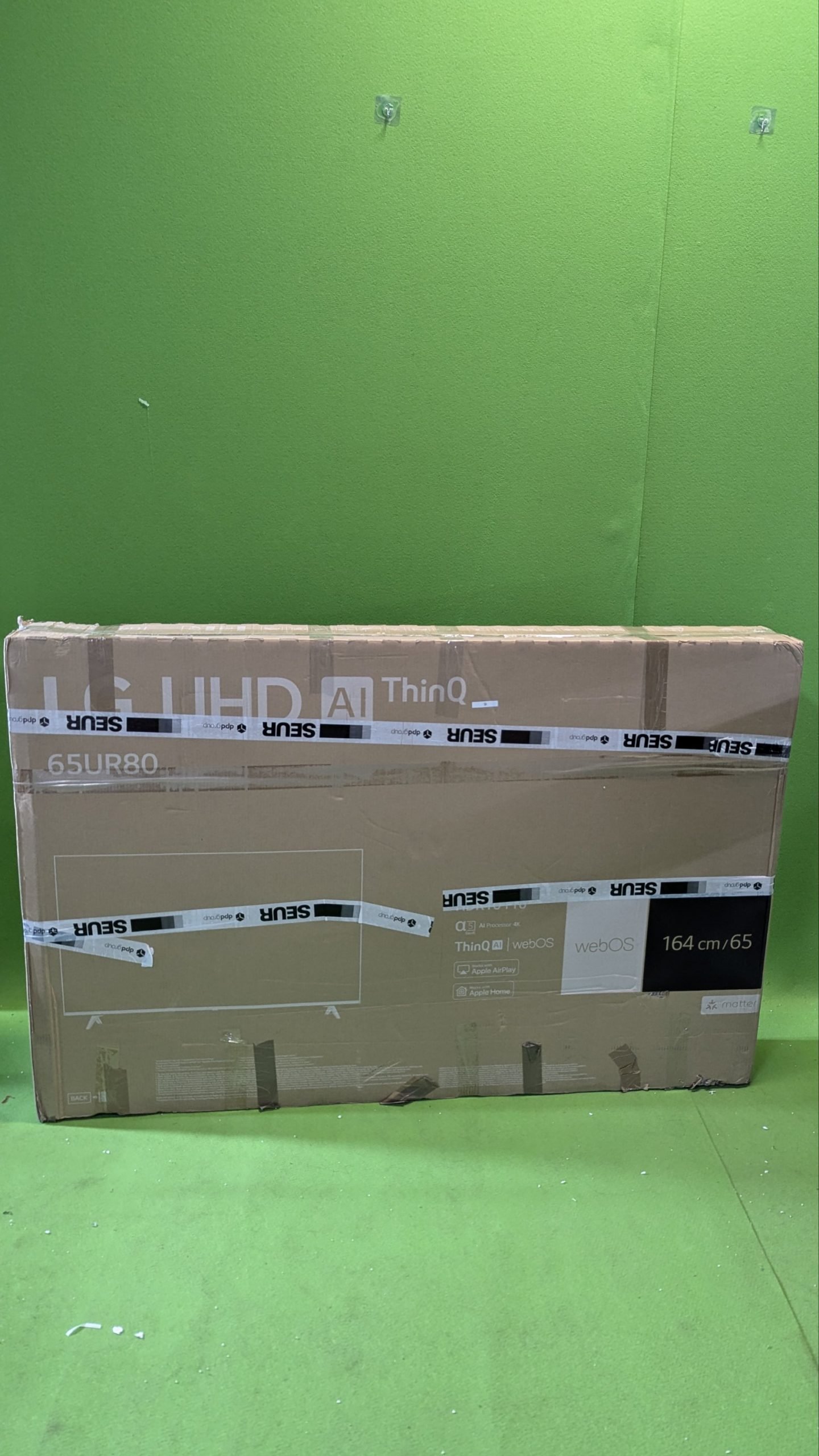 LG 65UR80006LJ 65" Smart TV - para repuestos o reparación - Oportunexa