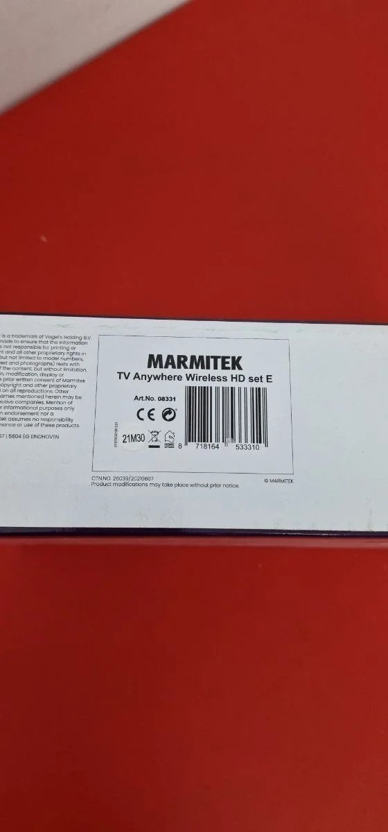 Marmitek Wireless HDMI Extender TV Anywhere Wireless HD - 1080p Full HD - Oportunexa