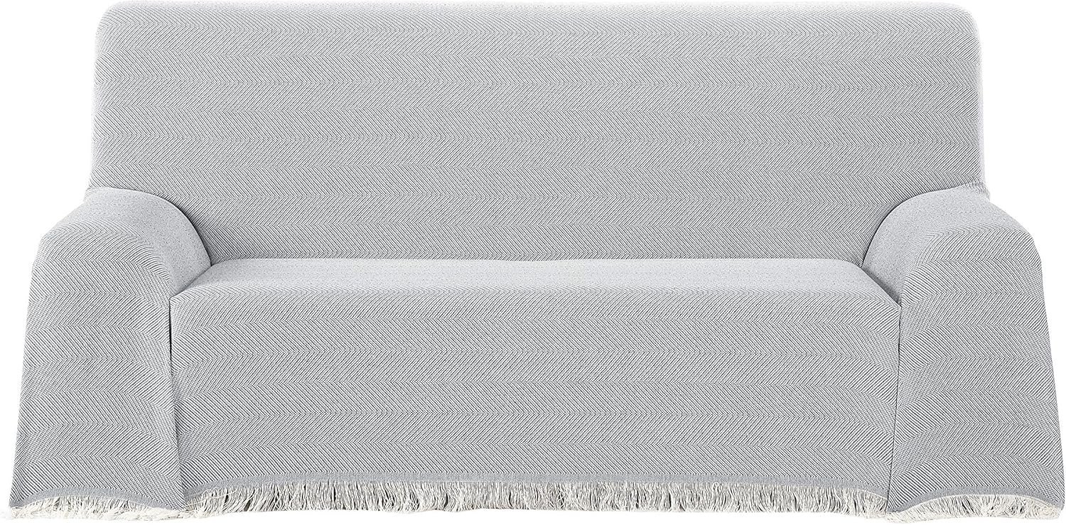 Martina Home Foulard Multiusos Espiga 180X260 Cm Crudo/Gris - Oportunexa