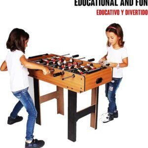 Mesa 4 juegos en 1: Billar, ping-pong, hockey y futbolín - Oportunexa
