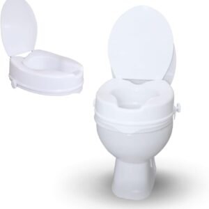 Mobiclinic Elevador WC para adulto Con tapa - Oportunexa