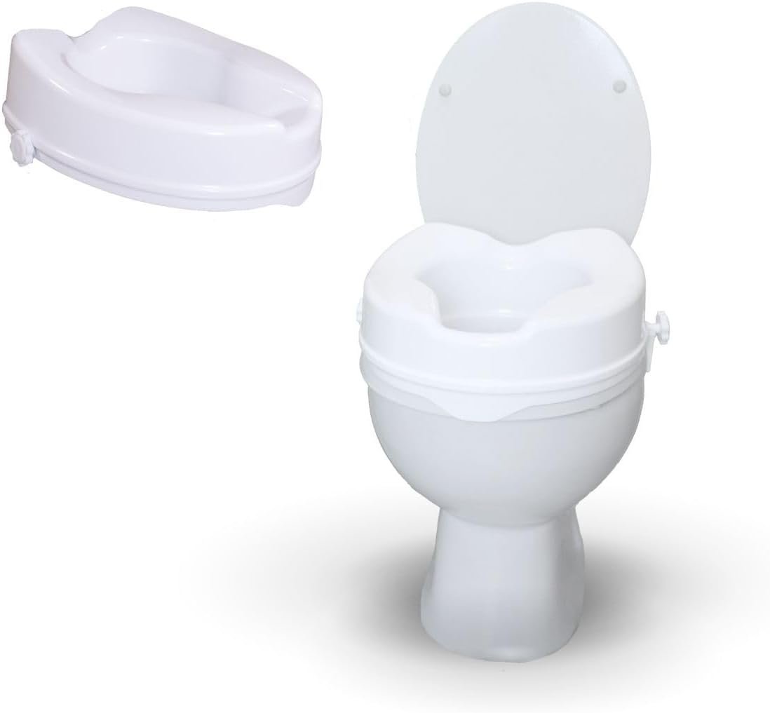 Mobiclinic Elevador WC para adulto sin tapa 10 cm - Oportunexa