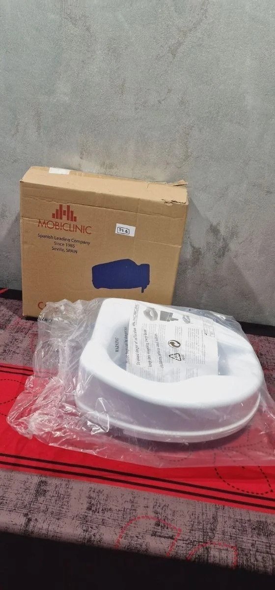 Mobiclinic Elevador WC para adulto sin tapa 10 cm - Oportunexa