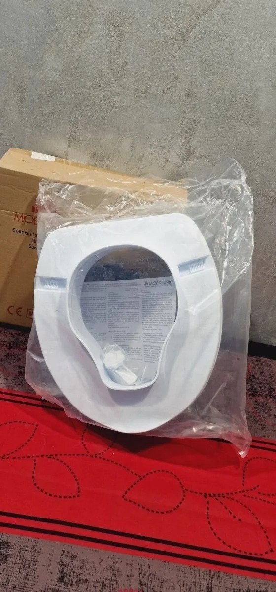 Mobiclinic Elevador WC para adulto sin tapa 10 cm - Oportunexa