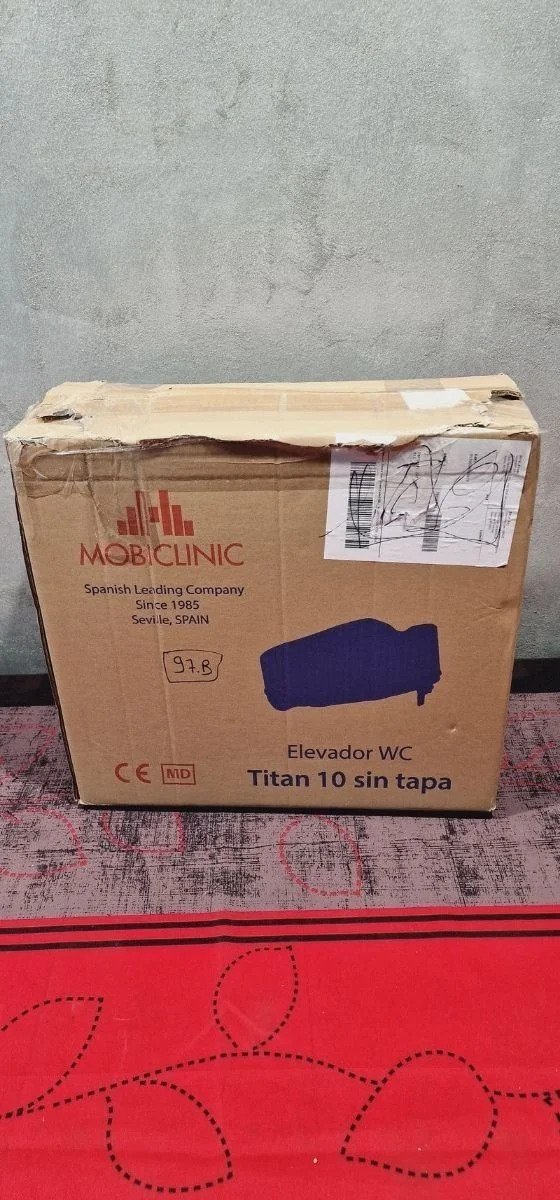 Mobiclinic Elevador WC para adulto sin tapa 10 cm - Oportunexa