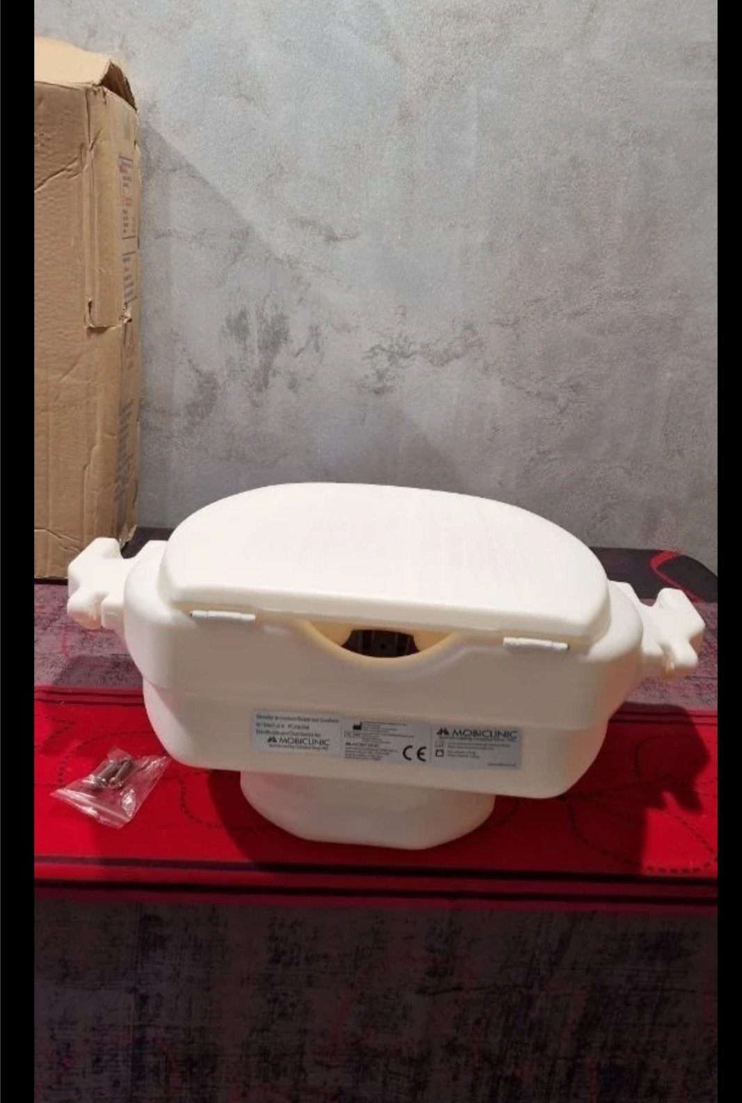 Mobiclinic, Elevador WC para adultos con reposabrazos, Guadiana - Oportunexa