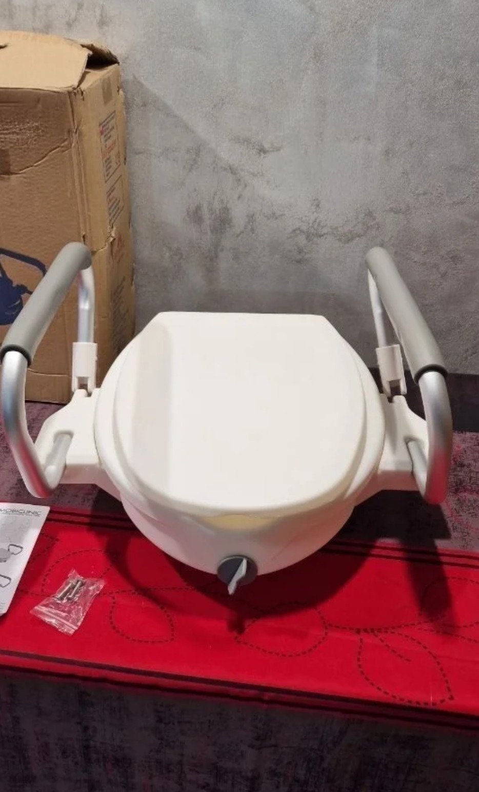 Mobiclinic, Elevador WC para adultos con reposabrazos, Guadiana - Oportunexa