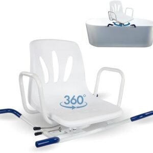 Mobiclinic, Silla de Baño Giratoria, Lago - Oportunexa