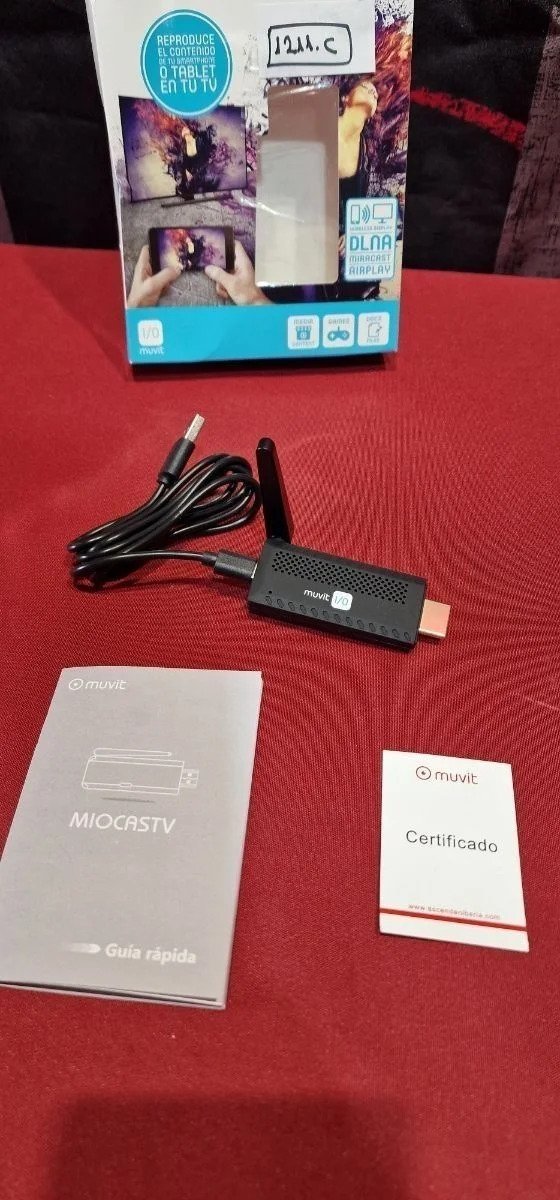 Muvit MIOCASTV Adaptador TV Cast inalámbrico - Oportunexa