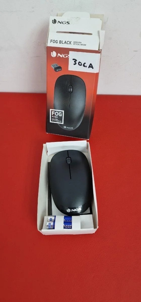 NGS Fog Black - Ratón Óptico Inalámbrico - Oportunexa