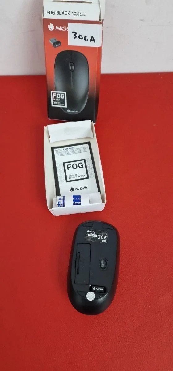 NGS Fog Black - Ratón Óptico Inalámbrico - Oportunexa