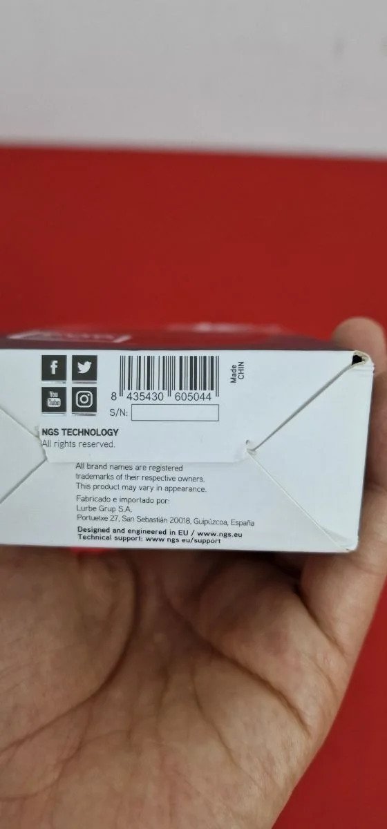 NGS Fog Black - Ratón Óptico Inalámbrico - Oportunexa