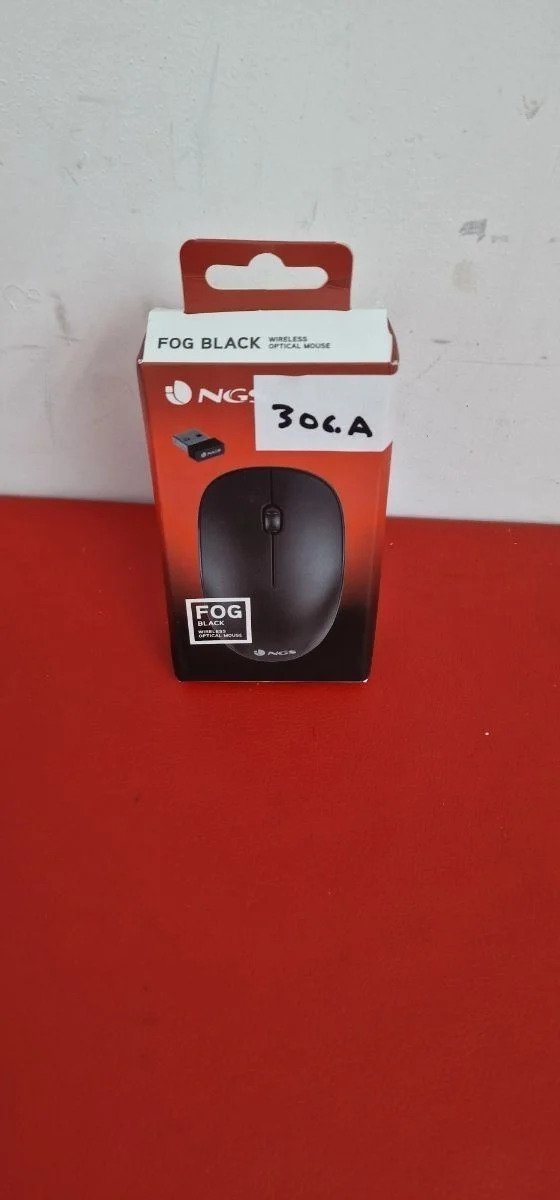NGS Fog Black - Ratón Óptico Inalámbrico - Oportunexa