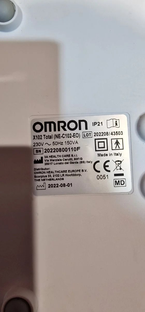 Omron - Nebulizador X102 con lavado nasal 2 en 1 - Oportunexa