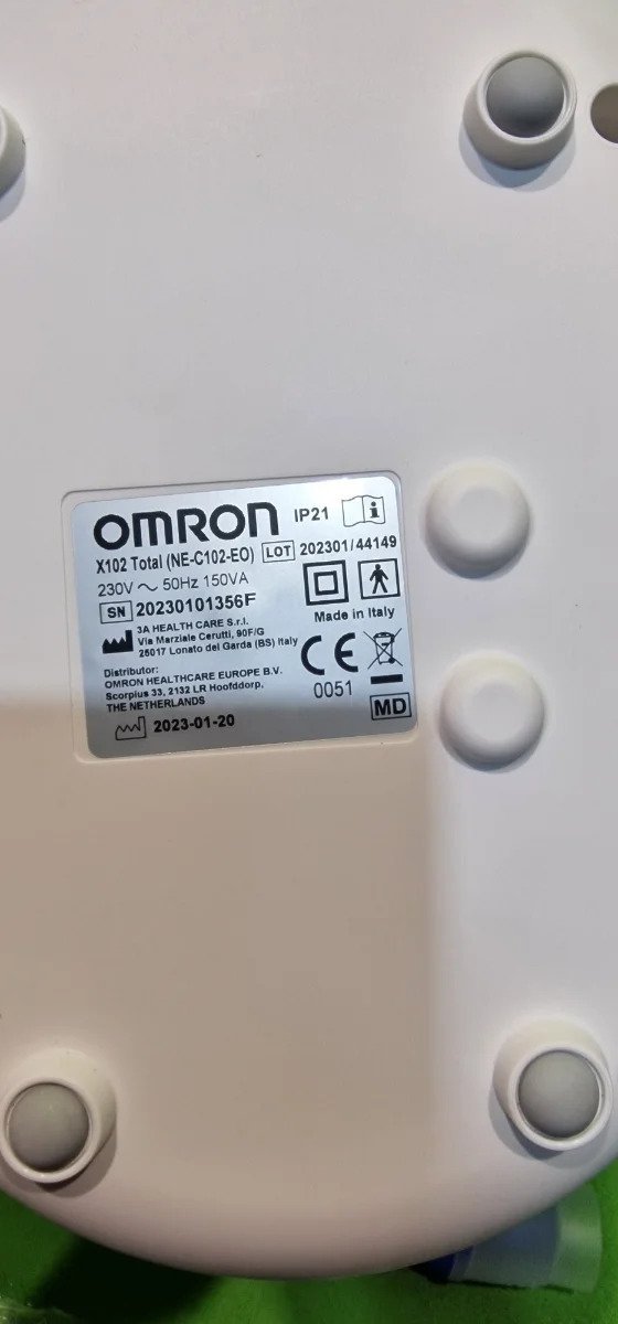 Omron - Nebulizador X102 con lavado nasal 2 en 1 - Oportunexa