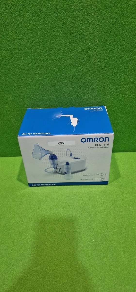 OMRON X102 Total Nebulizador para niños y adultos con lavado nasal 2 en 1 - Oportunexa