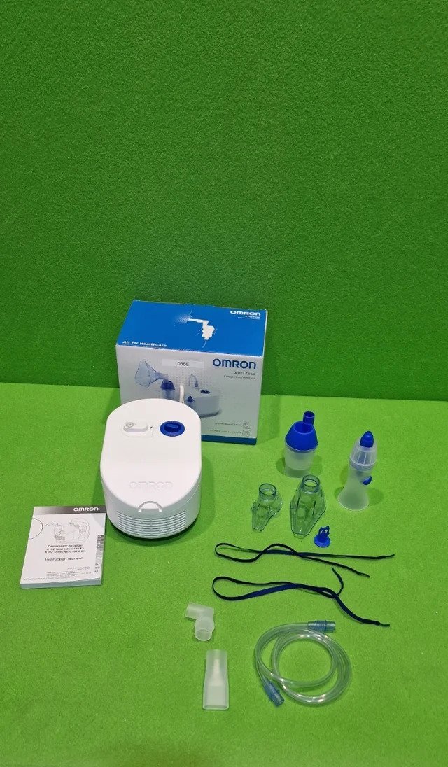 OMRON X102 Total Nebulizador para niños y adultos con lavado nasal 2 en 1 - Oportunexa