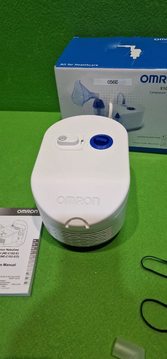 OMRON X102 Total Nebulizador para niños y adultos con lavado nasal 2 en 1 - Oportunexa