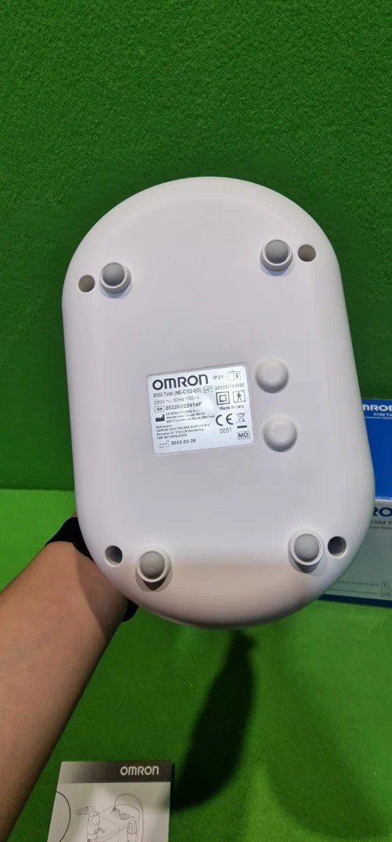 OMRON X102 Total Nebulizador para niños y adultos con lavado nasal 2 en 1 - Oportunexa