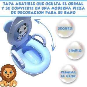 Orinal para niños y cepillo de limpieza - Oportunexa