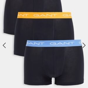 Pack de 3 calzoncillos negros GANT - Oportunexa