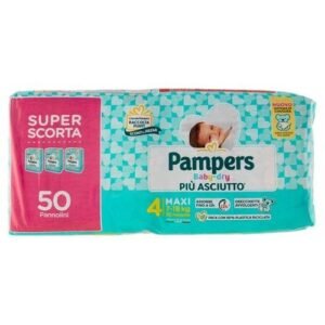 Pampers pañales talla 4 - 50 unidades - Oportunexa