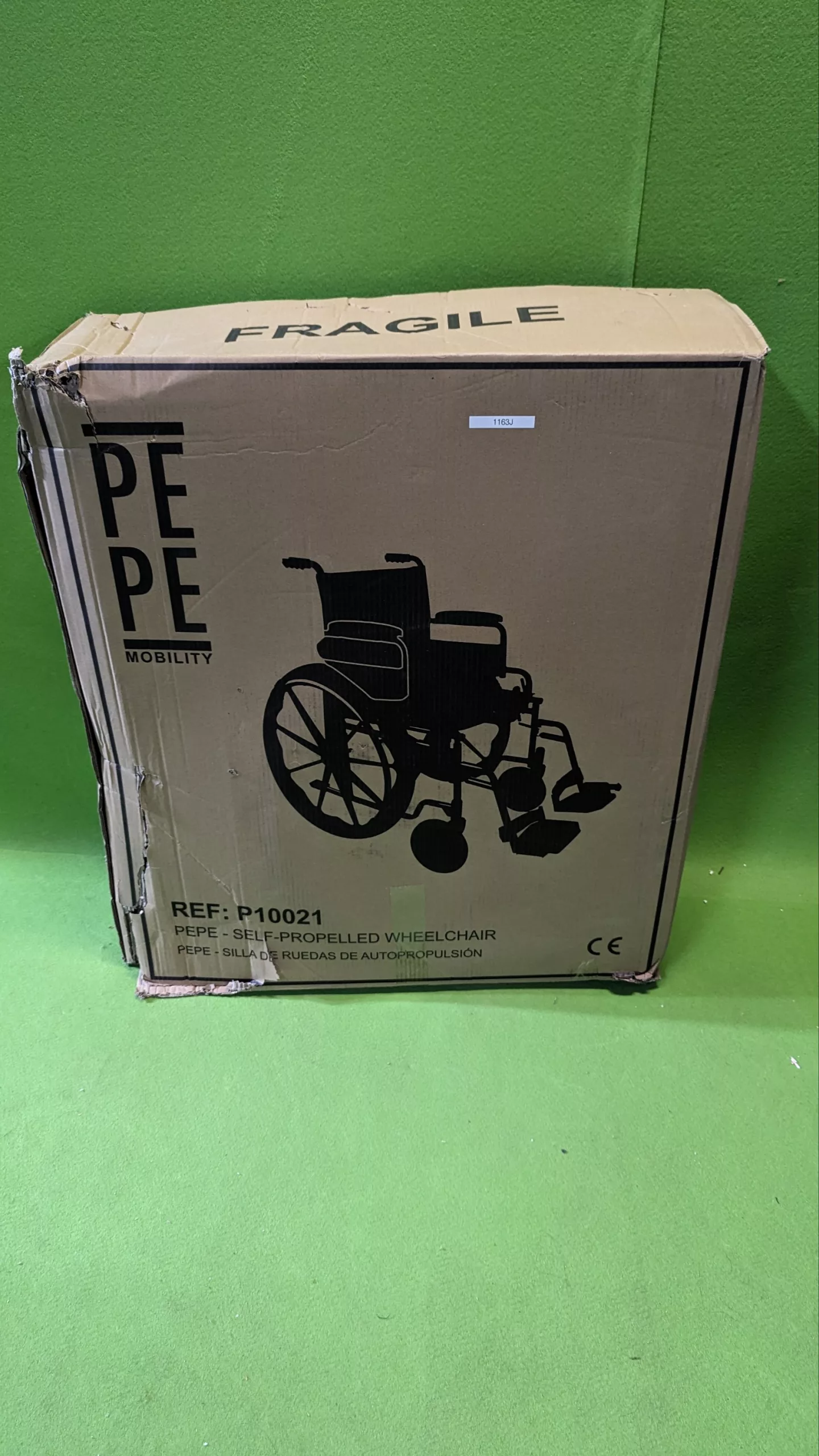 PEPE - Silla de Ruedas Autopropulsable - Oportunexa