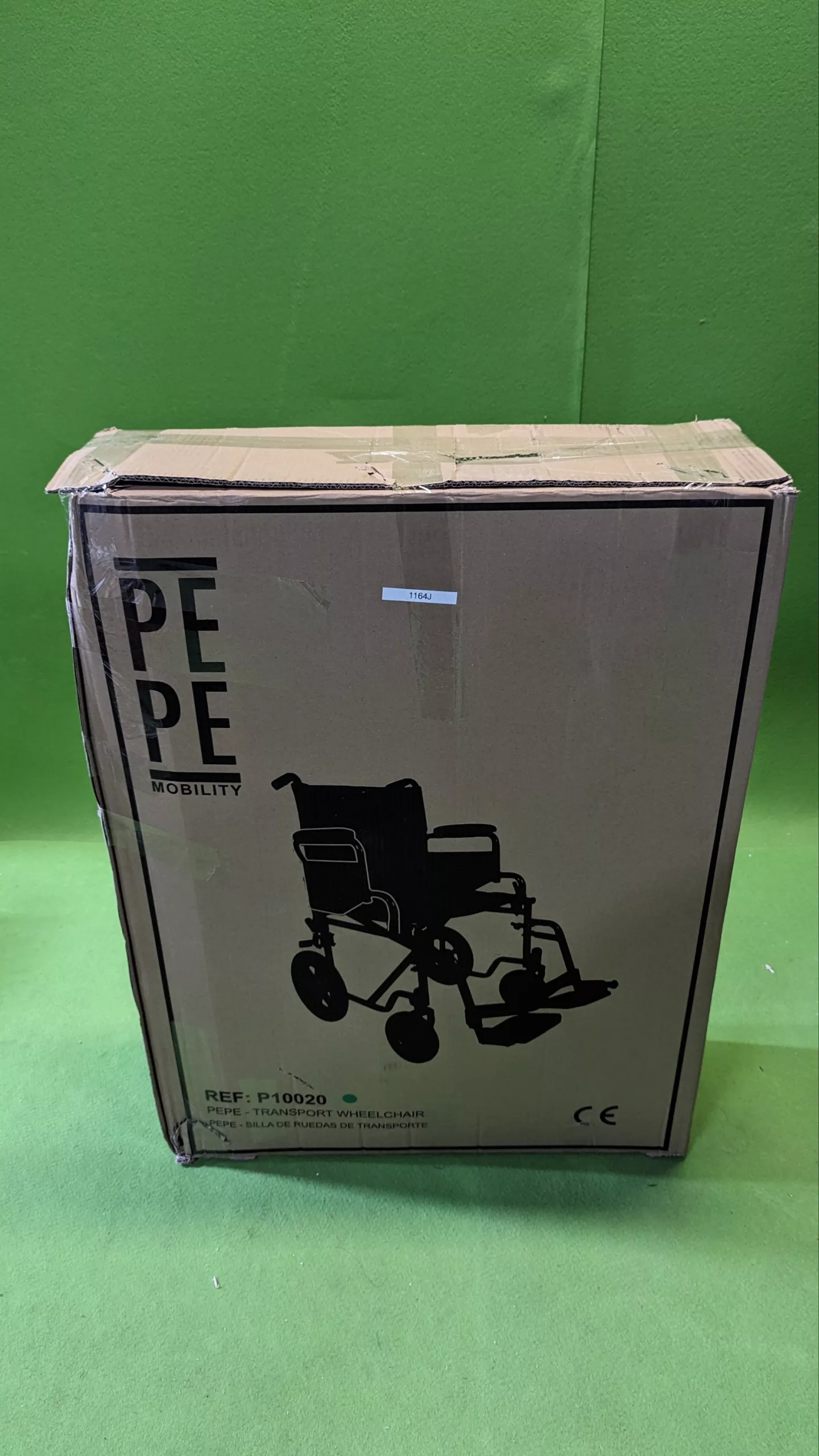 PEPE Silla de Ruedas Plegable - Oportunexa