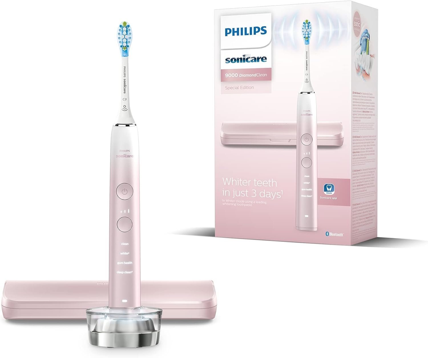 Philips Sonicare DiamondClean 9000 Serie, Cepillo dental eléctrico de edición especial - Oportunexa