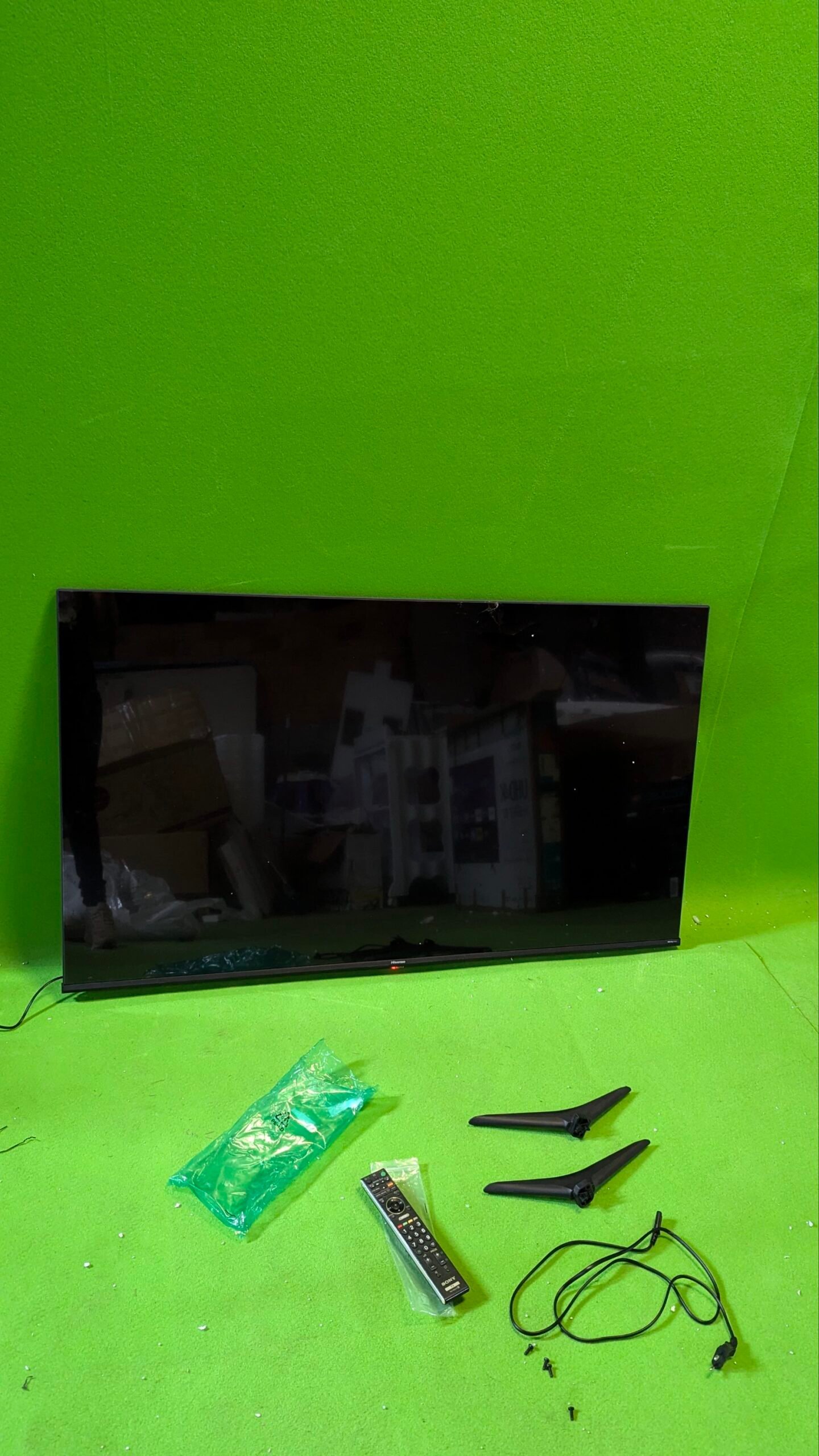 Hisense 55A66G 2021 Series - Smart TV 55" - para repuestos o reparación - Oportunexa
