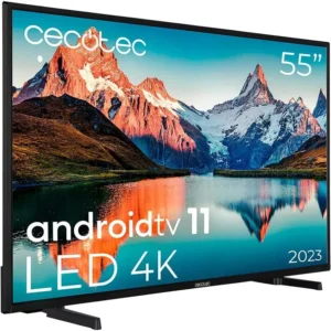 Cecotec Televisor LED 55" Smart TV - para repuestos o reparación - Oportunexa