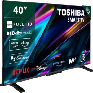 TOSHIBA 40LV2E63DG Smart TV de 40" - para repuestos o reparación - Oportunexa