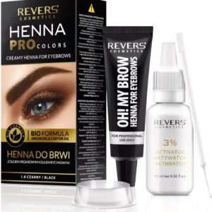 REVERS COSMETICS Tinte de cejas Negro - Oportunexa