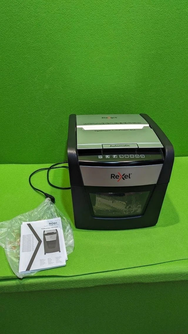 Rexel Optimum Autofeed Destructora de Papel 20 Litros - Oportunexa
