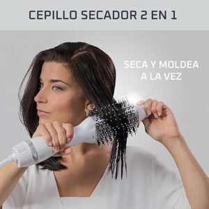 Rowenta Cepillo Volumizer - Cepillo de Aire ovalado movimiento giratorio automático - Oportunexa