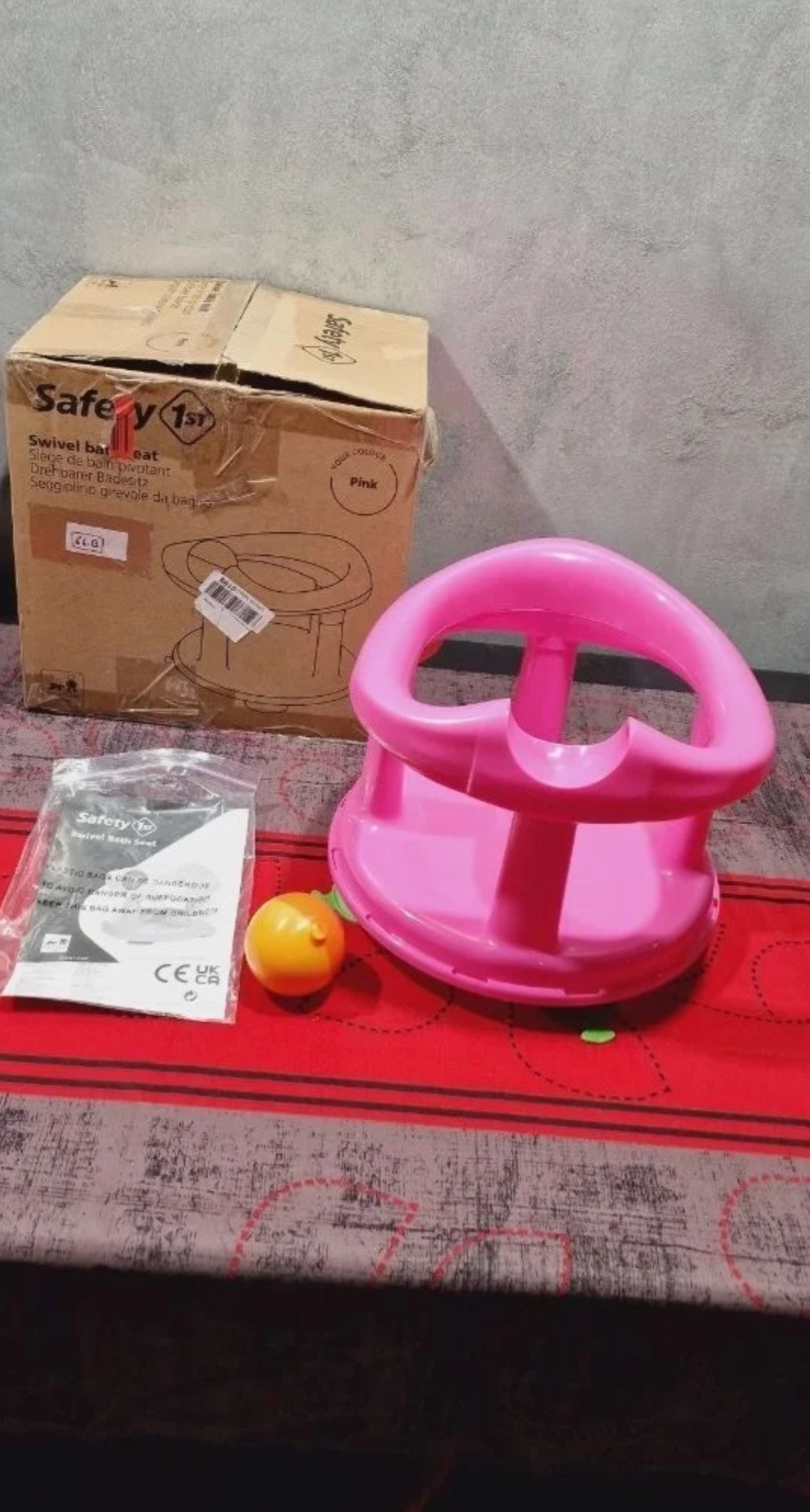 Safety 1st - Asiento para el baño, color rosa - Oportunexa