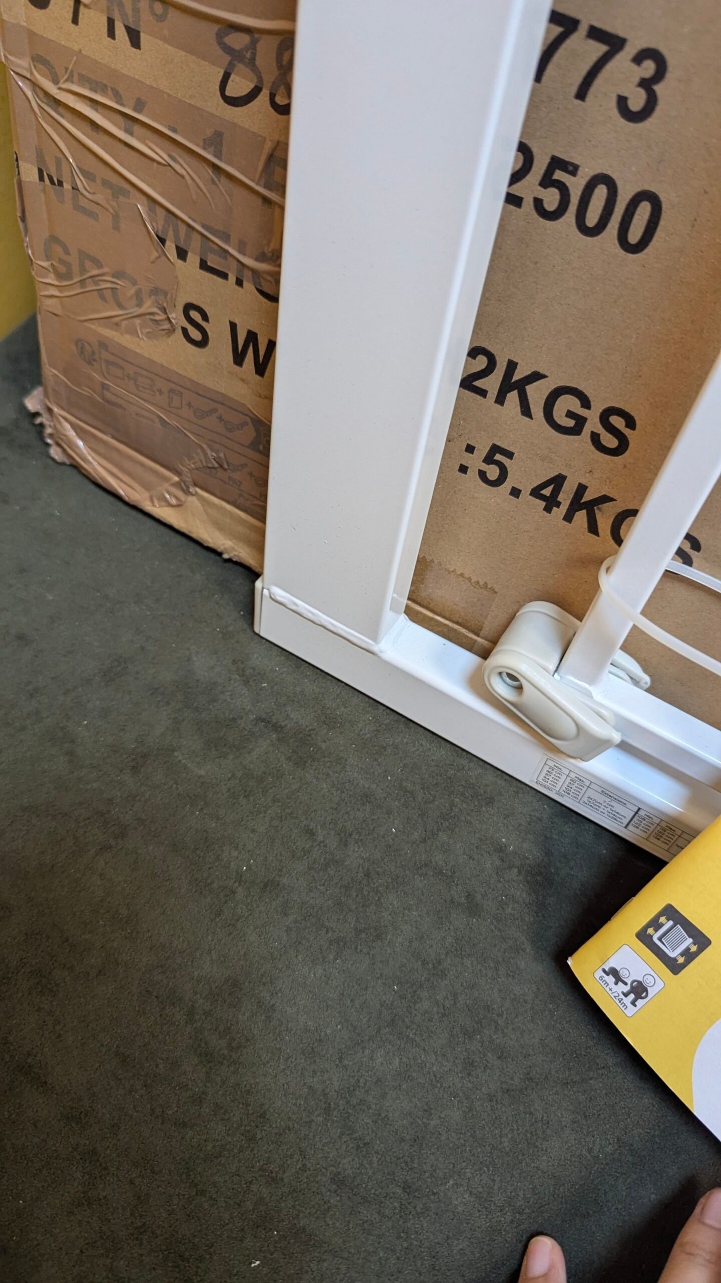 Safety 1st Wallfix Barrera de seguridad extensible para escaleras - Oportunexa