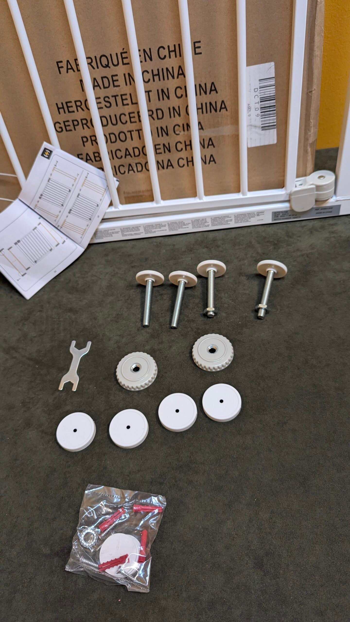 Safety 1st Wallfix Barrera de seguridad extensible para escaleras - Oportunexa