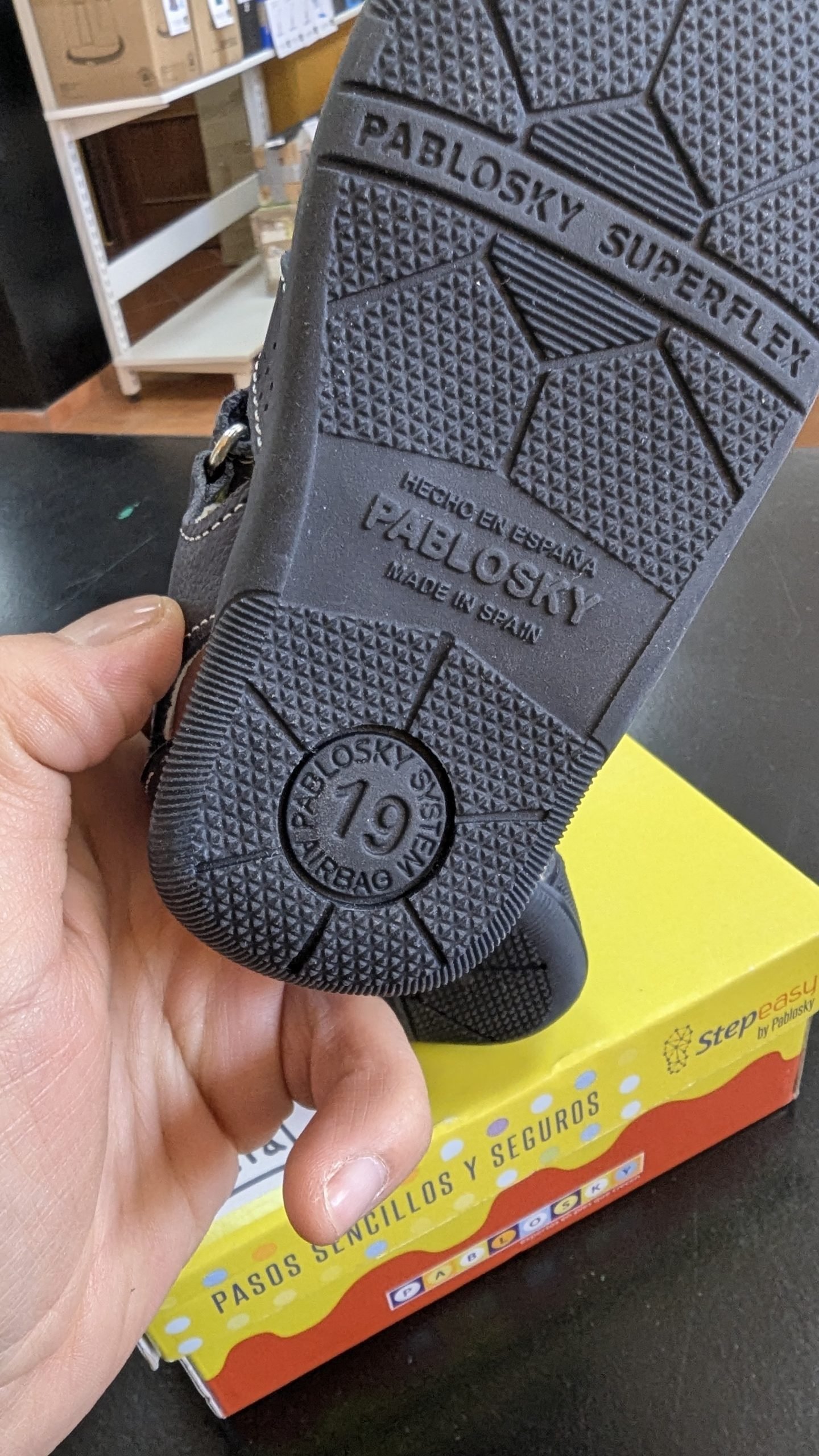 Sandalias de piel para niño de Pablosky talla 19 - Oportunexa