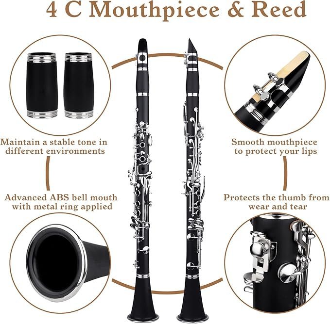 SLADE Clarinete Bb Clarinete Principiante para Estudiantes - Oportunexa