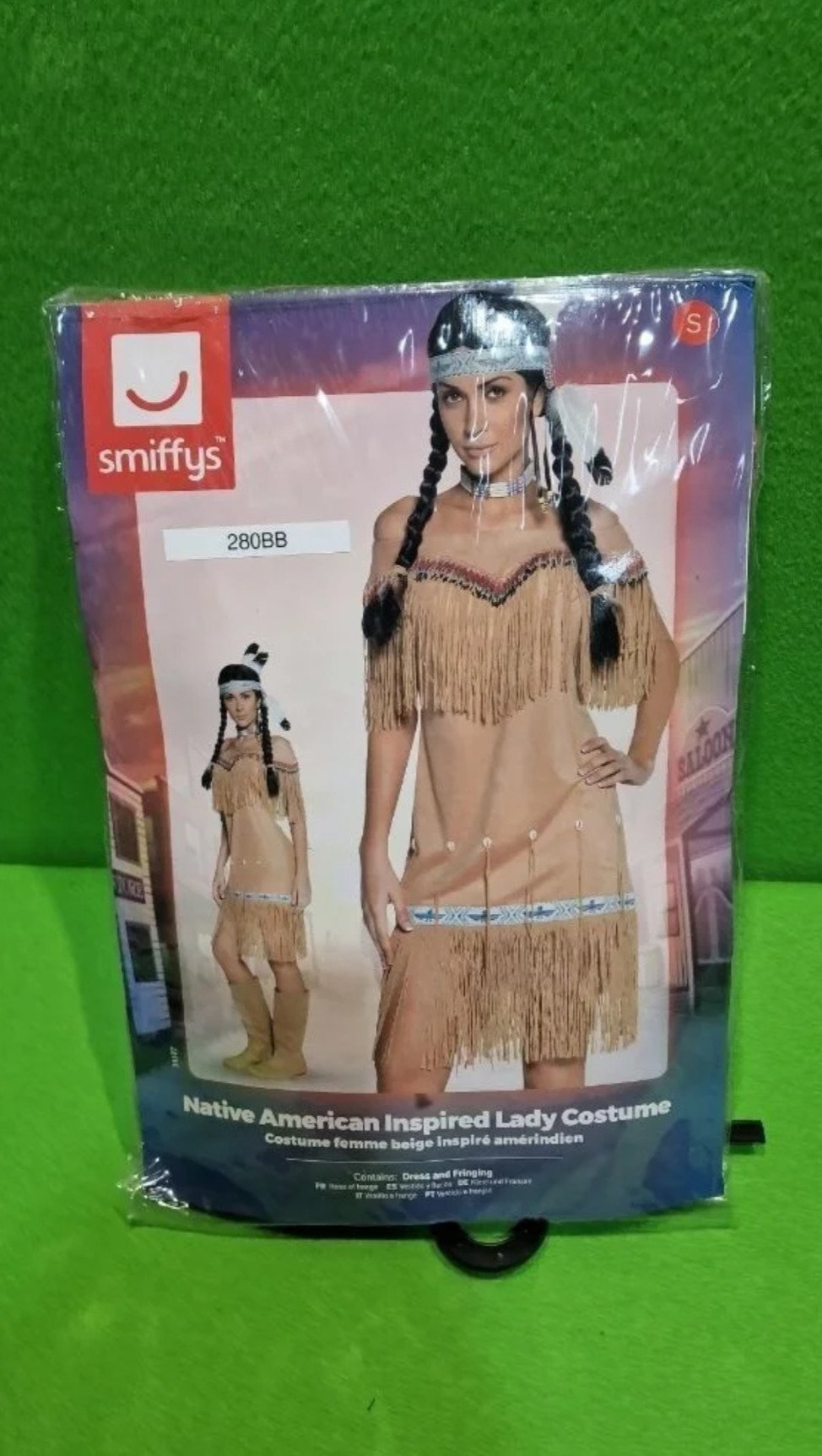 Smiffys Disfraz de Dama Inspirado por Las Americanas nativas - Oportunexa