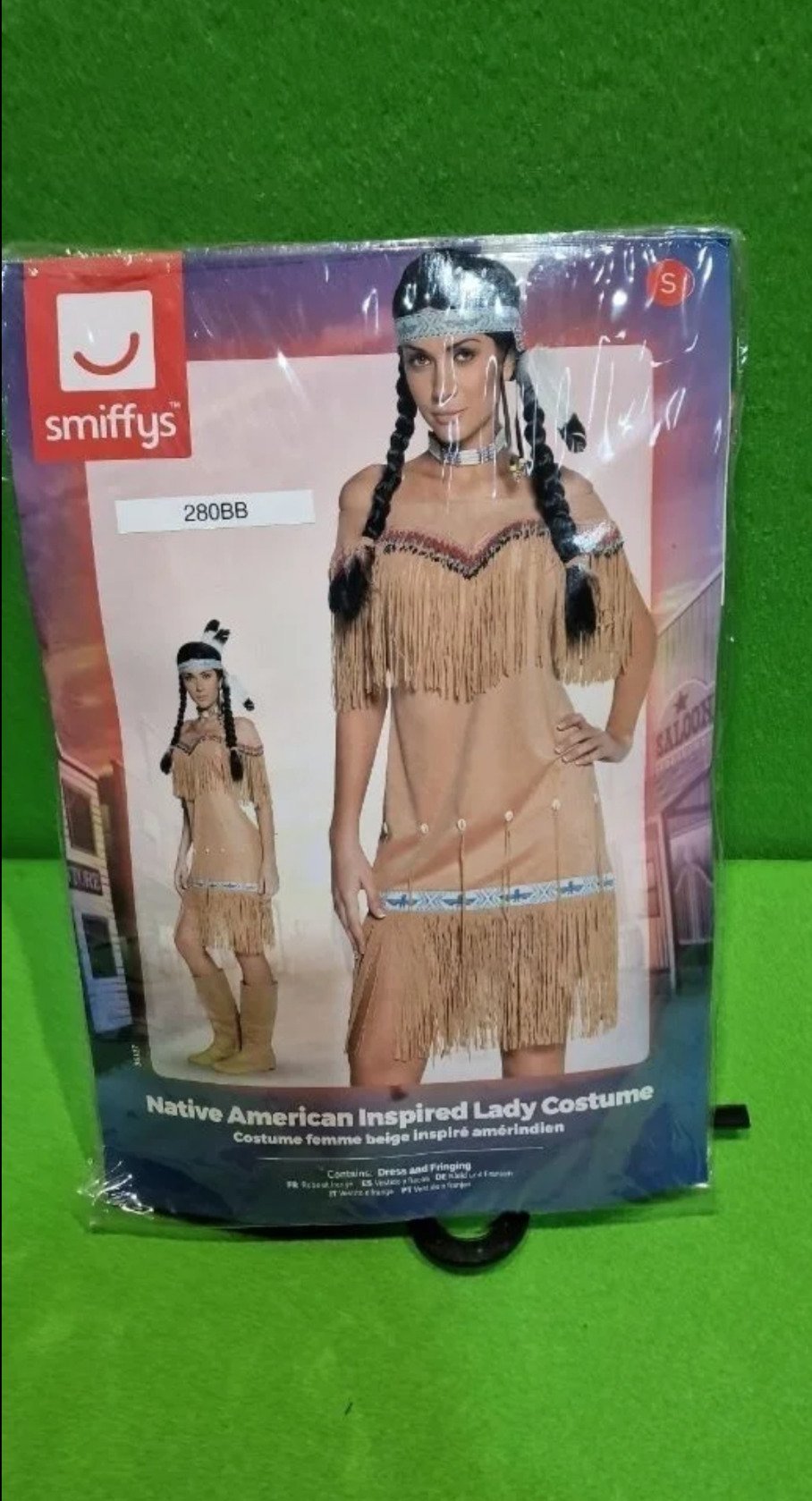 Smiffys Disfraz de Dama Inspirado por Las Americanas nativas - Oportunexa