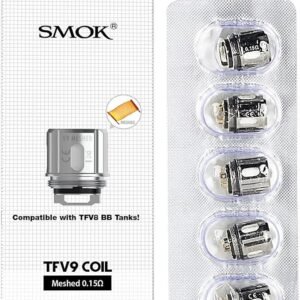 SMOK TFV9 Coil 0.15ohm Mesh Coil para TFV9 Tank - Oportunexa