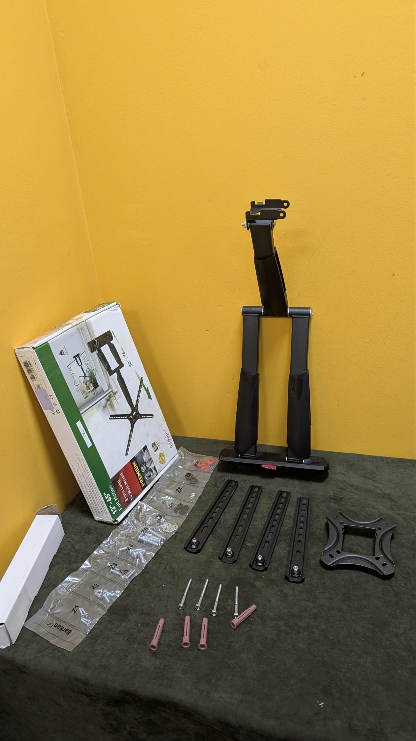 Soporte de pared para TV Barkan 13 a 65 pulgadas - Oportunexa