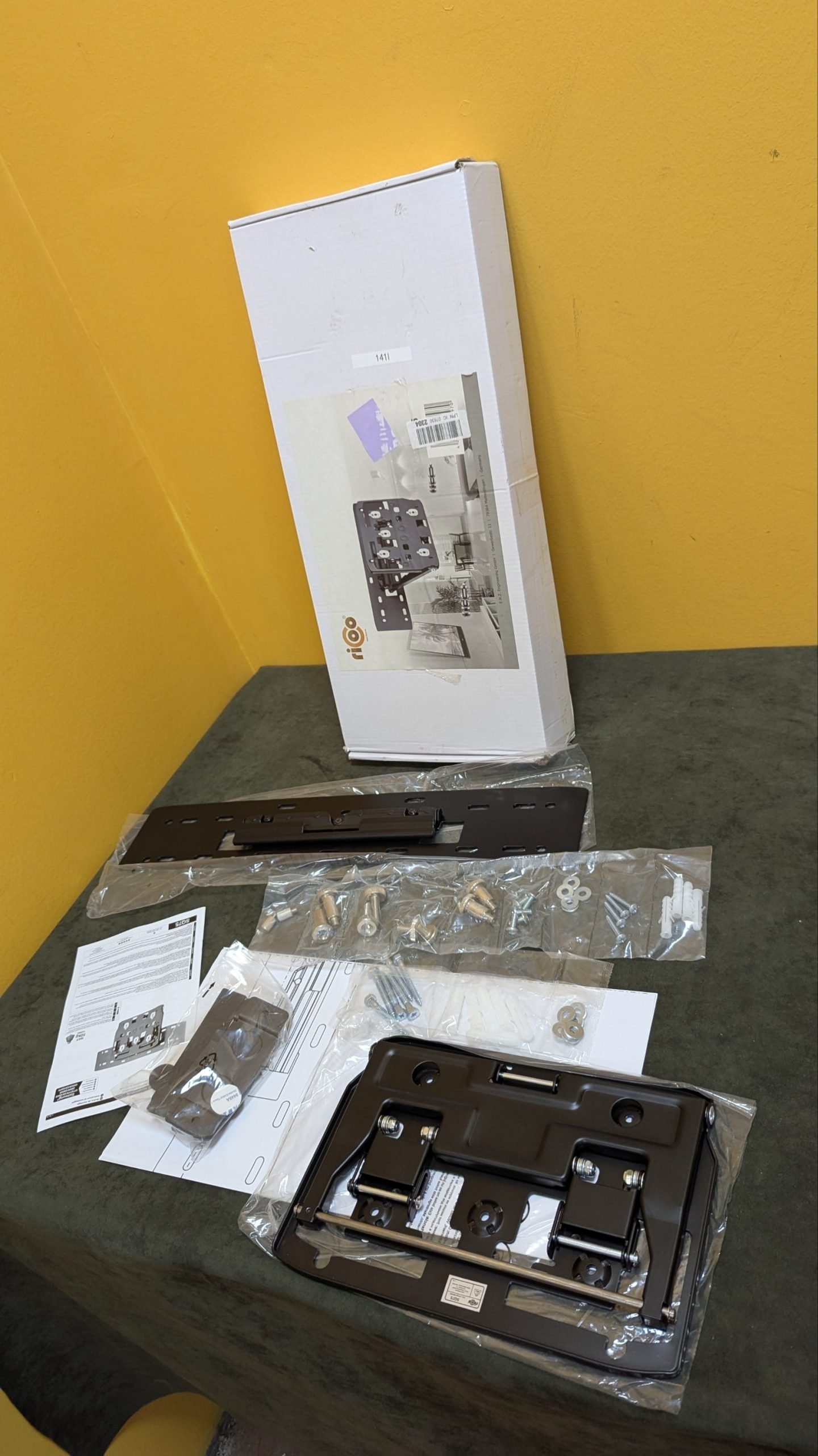 Soporte TV Pared No-Gap Fijo Inclinable RICOO SQ75 - Oportunexa