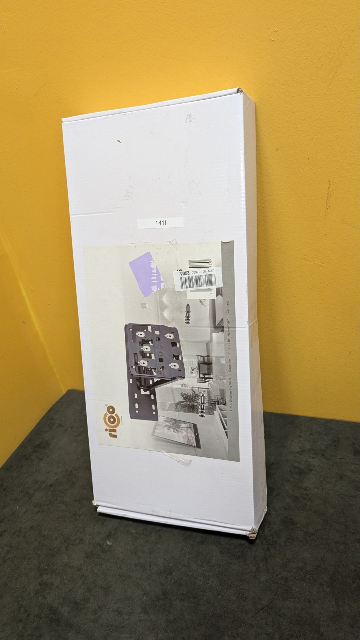 Soporte TV Pared No-Gap Fijo Inclinable RICOO SQ75 - Oportunexa