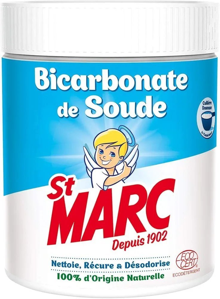 St Marc Bicarbonato de sodio 100% de origen natural lote de 650 g - Oportunexa