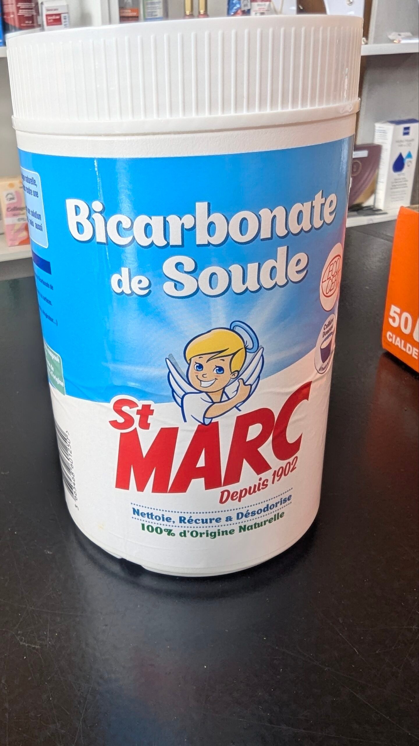 St Marc Bicarbonato de sodio 100% de origen natural lote de 650 g - Oportunexa