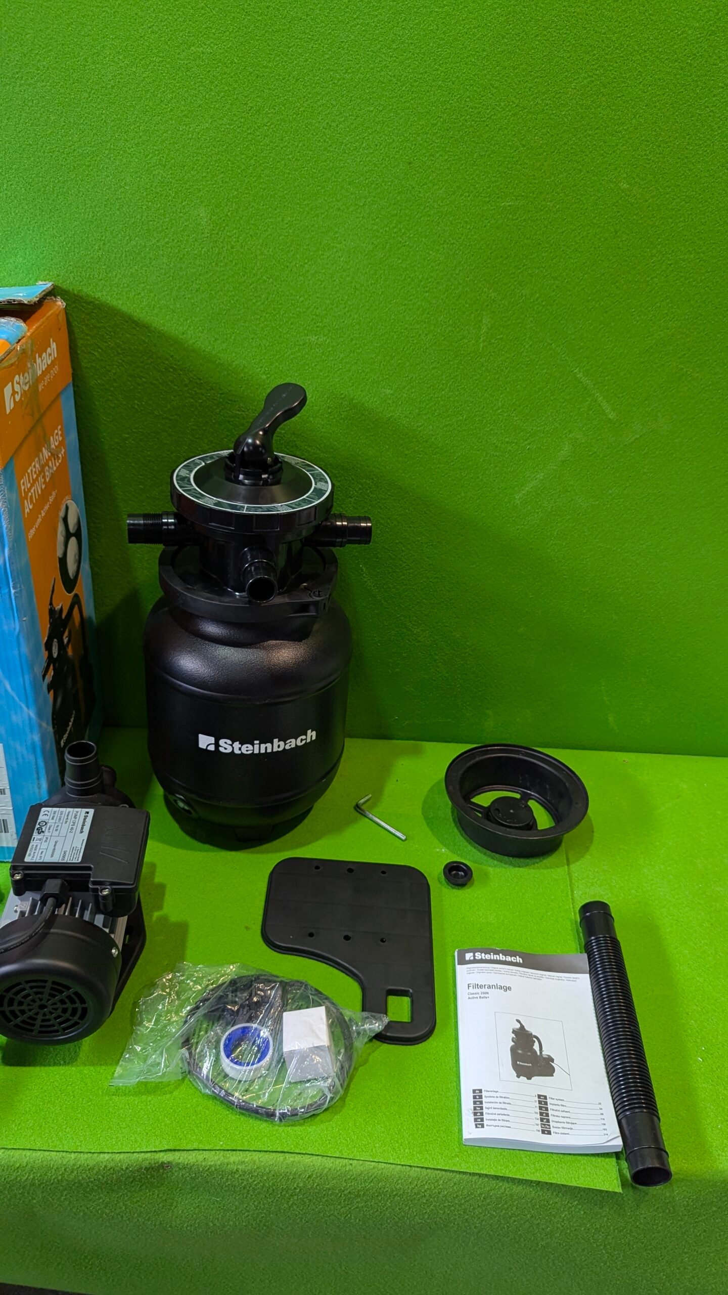 Steinbach Filtro Active Balls+ 040386 Bomba no autoabsorbente para Piscinas - Oportunexa