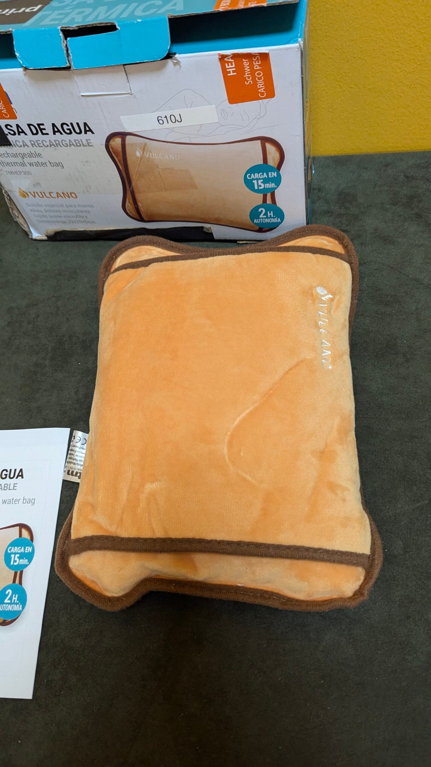 TM Electron Vulcano Bolsa De Agua Térmica Calefactable En 5 Minutos - Oportunexa